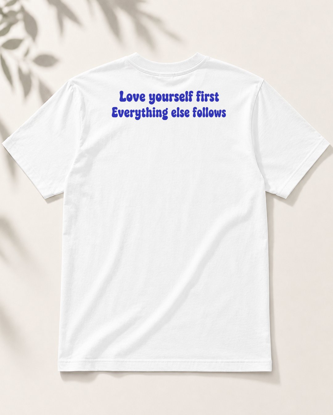 Kaos Wanita "Self Love Club" Retro Wavy Text Tee | NINOC - Official Product View thumb 1