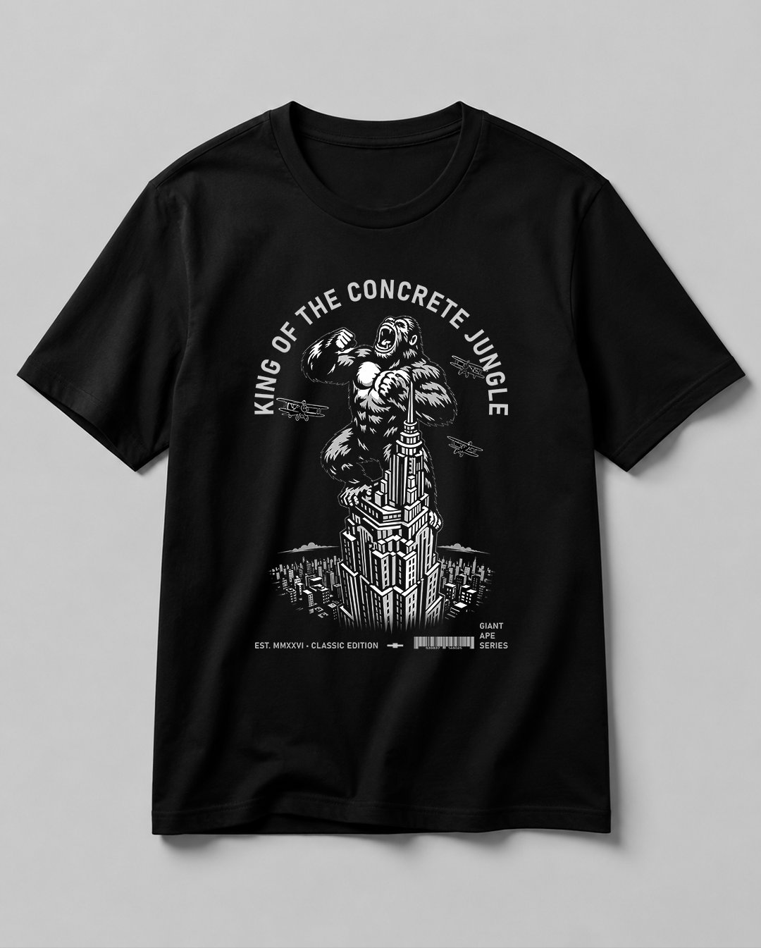 Men's & Women's "King of the Concrete Jungle" Graphic Tee | NINOC thumb 4