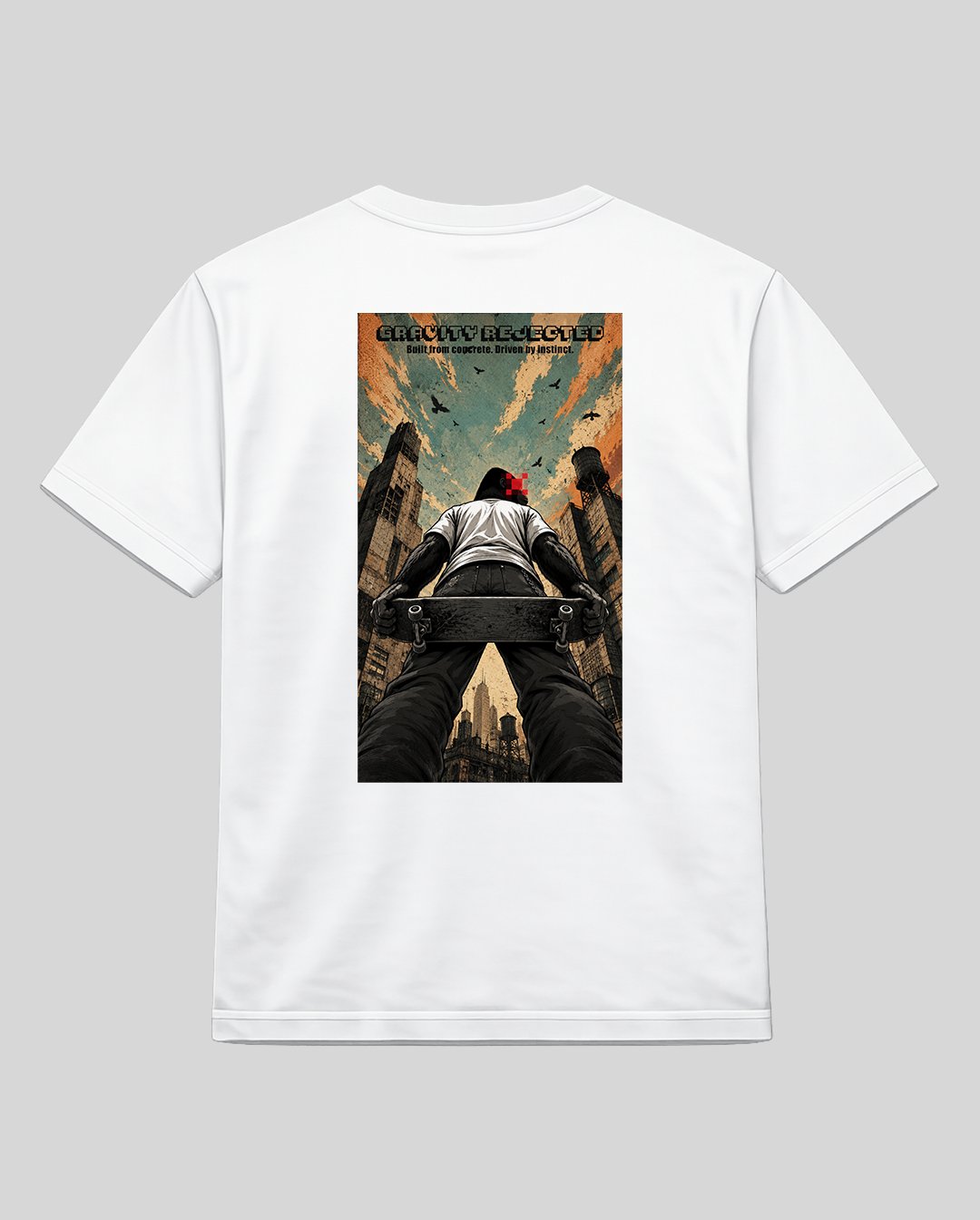 Kaos Pria &  Wanita "Gravity Rejected" Graphic Tee | NINOC