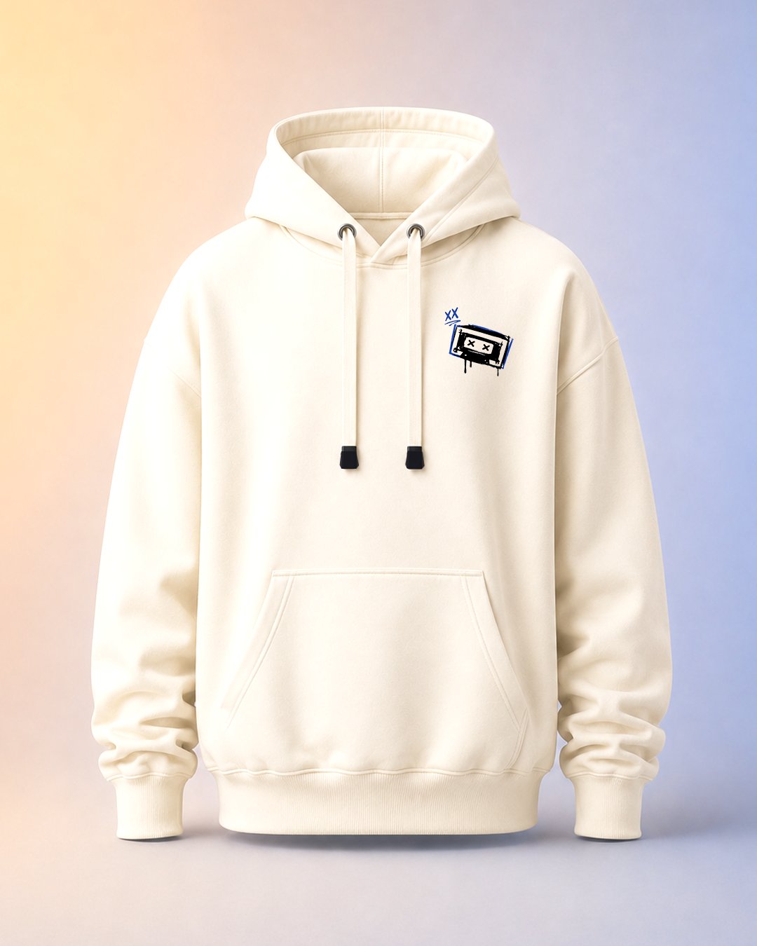 Hoodie Pria & Wanita "Stay Wild" Doodle Graffiti | NINOC - Official Product View thumb 1