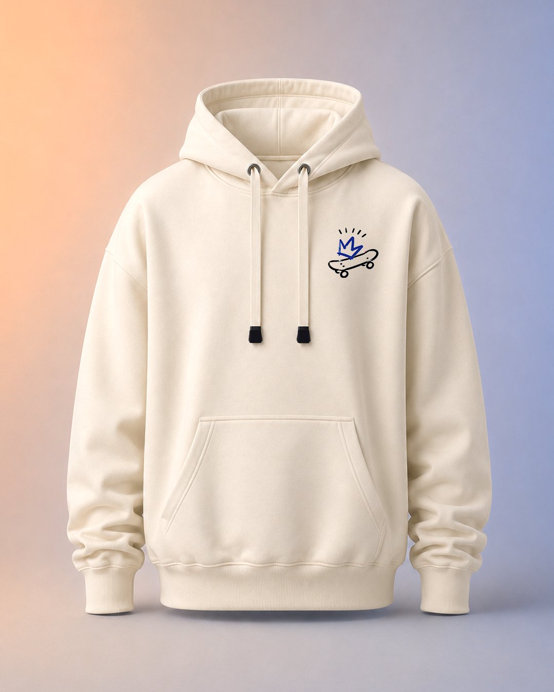 Hoodie Pria & Wanita "Good Energy Only" Doodle Graffiti | NINOC - Official Product View thumb 1
