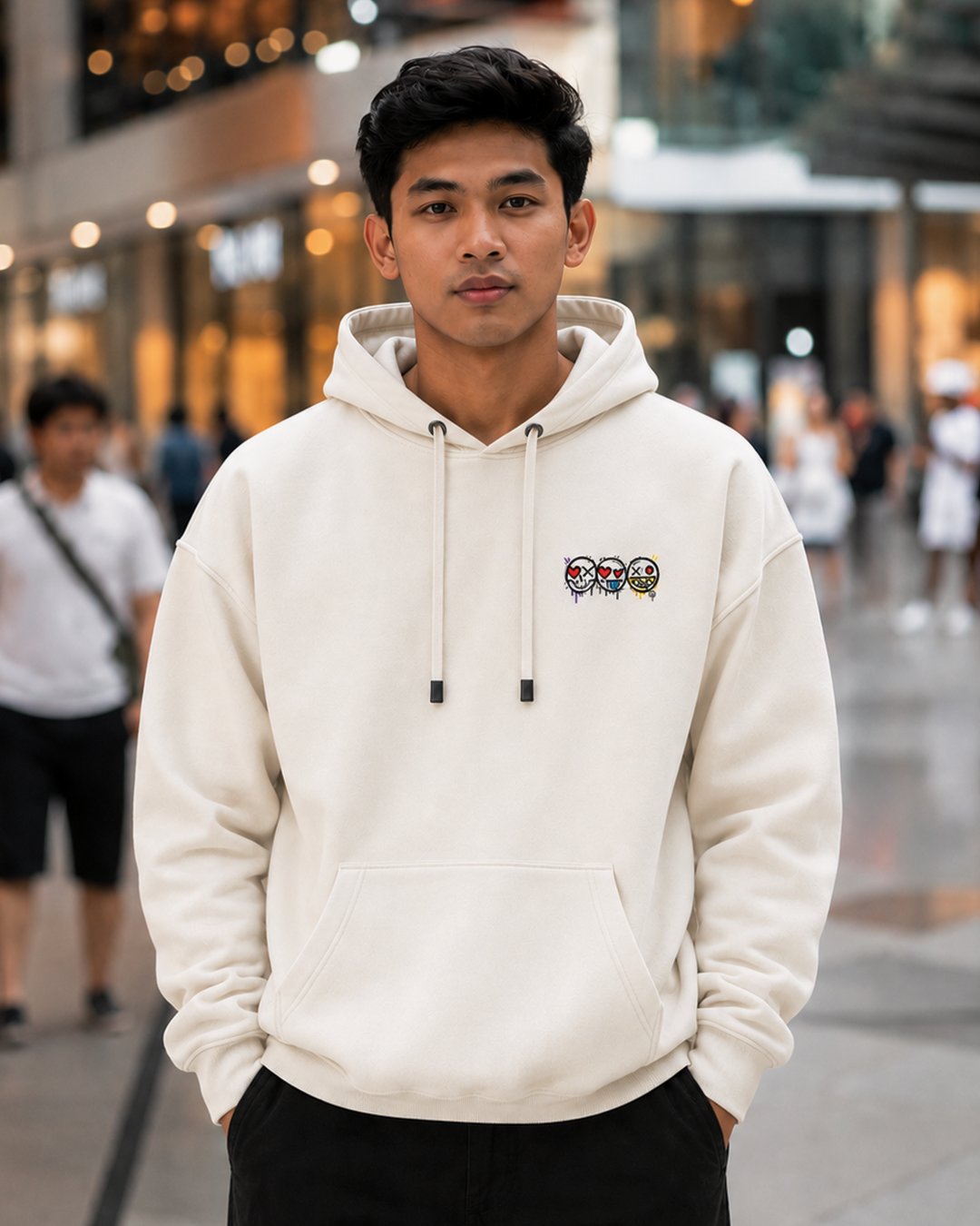Hoodie Pria & Wanita "Find Your Way" Graffiti | NINOC - Official Product View thumb 5