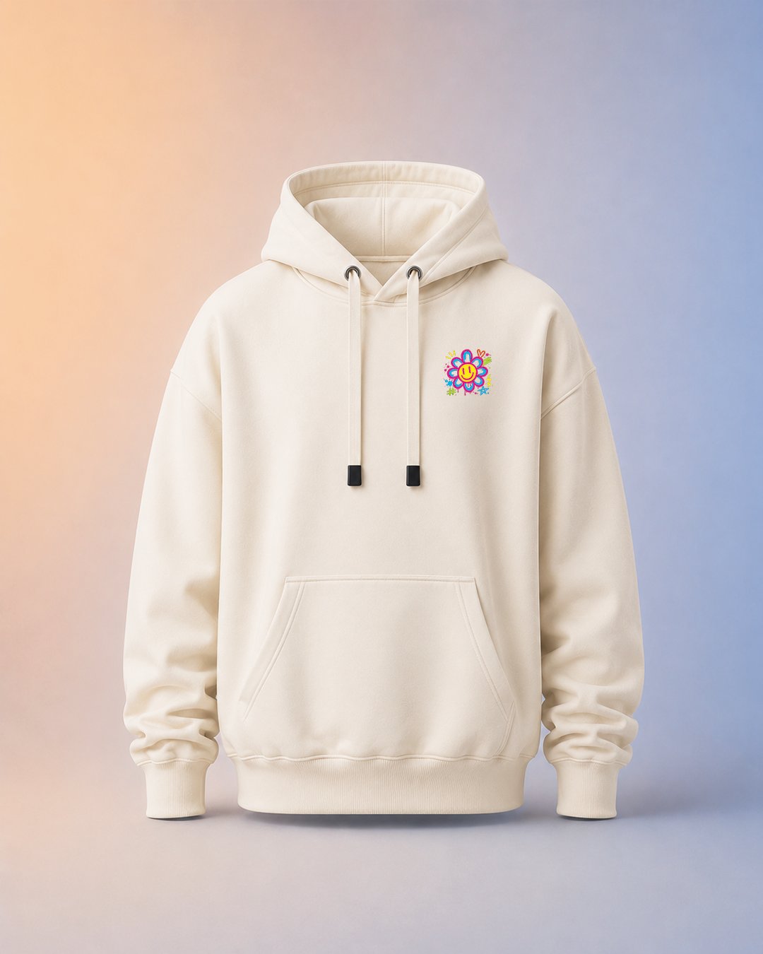 Hoodie Wanita "Love Club" Floral Graffiti Doodle | NINOC - Official Product View thumb 13