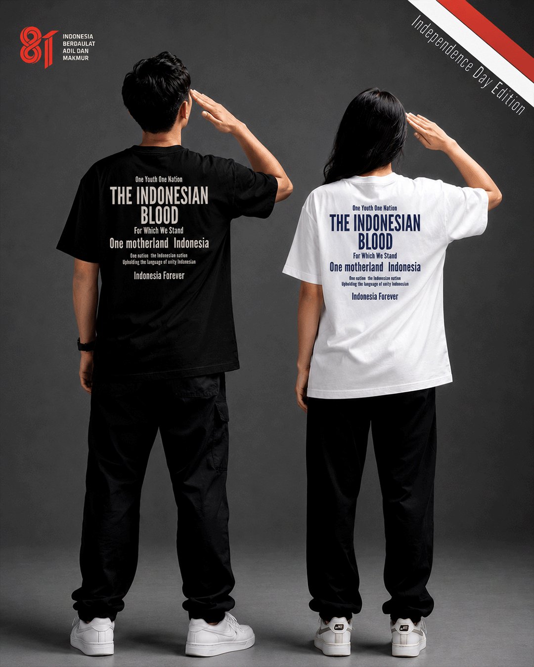 Kaos Pria & Wanita "Sumpah Pemuda" Merdeka | NINOC - Official Product View thumb 13