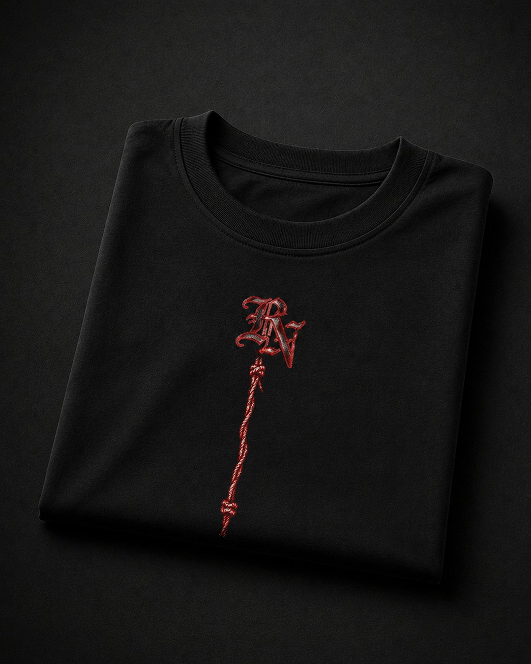 Kaos Pria "Nocturne" Black Nobility Gothic Skull | NINOC - Official Product View thumb 2